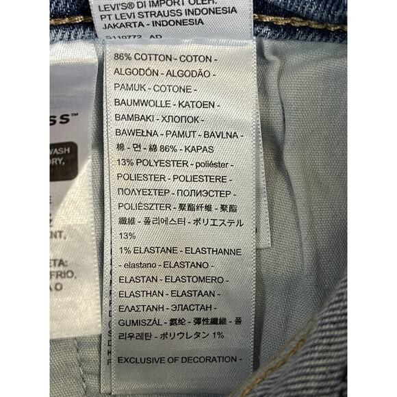 Levis Silver Tab Jeans Womens 30x27 Blue Tapered High Rise Baggy Mom Jean Denim - Picture 11 of 15